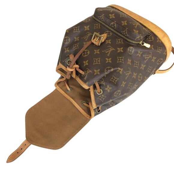Authentic Louis Vuitton Montsouris MM Monogram Backpack jp560-111925 main image 16